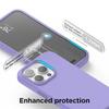 Coque de protection - BOOLING - pour iPhone 16 Pro Max - Silicone Liquide Doux - Ultra Slim - Violet