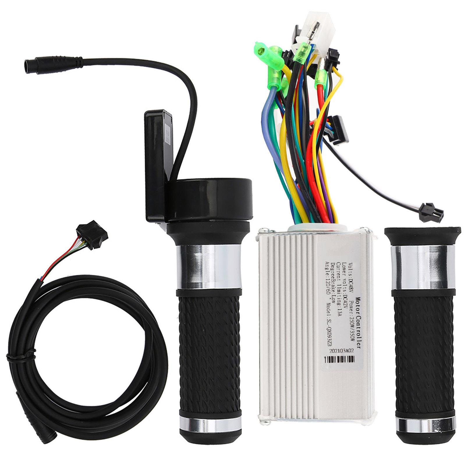 

350 Вт бесщеточный регулятор скорости ЖК-дисплей ручка газа руль для электрического велосипеда EBike 48V 48V