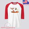 Space Ghost Coast to Coast Mężczyźni#039;s Raglan Czerwony Rozmiar S2XL Koszulka Unisex