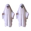 Ghostes Halloween Costumes White Ghostes Cloak Cape Halloween Cloak Cape Hat Ghostes Cosplay Supplies