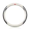 Leather Carbon Fiber Car Steering Wheel Cover Accessories For Nismo Logo Emblem R34 GTR Nissan Tiida Sylphy Teana X Trail T32