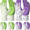 3Pairs Comfortable Gardening Gloves Breathable Working Glove Creative Latex Foam Gloves  Outdoor