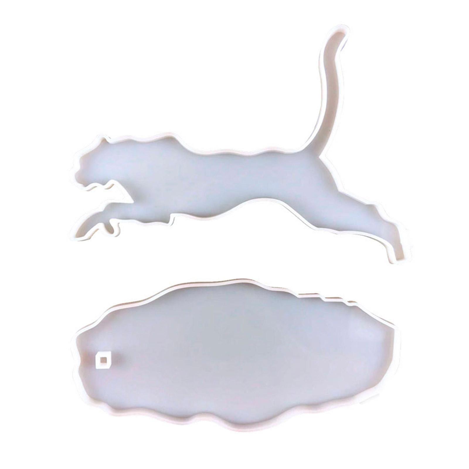 

Унисекс Леопард Силиконовая форма Формы для помадки Силиконовые формы DIY Инструменты Модные формы в форме пантеры для современного домашнего декора прозрачный