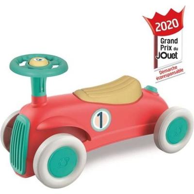 Clementoni Baby-Rutschauto – Mein erstes Auto – 100 % recycelt – Lenkrad und Hupe