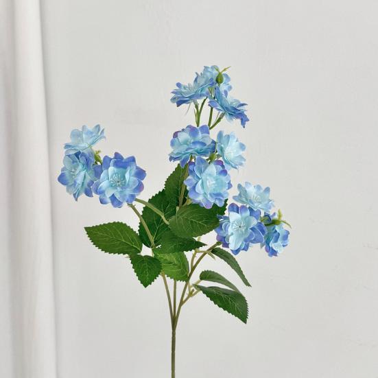 Artificial Crabapple Flower 18 Inch Fake Flowers with Stem And Leaves Realistic Faux Floral Arrangement for Kitchen Dining Table Centrepiece Wedding
