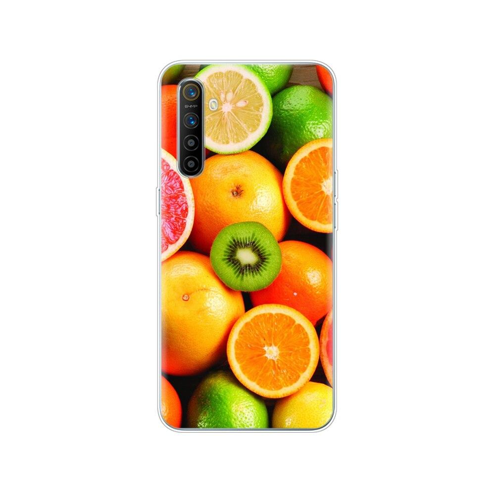 

Для чохла Realme XT RMX1921 М яка TPU Задня кришка телефону Для OPPO RealmeXT Силіконовий бампер Сумка Coque 6,4 дюйма повний 360 Захисний Realme XT