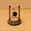 Miniature Pastoral Garden Scene Dollhouses Decoration Recreates Rural Country Life with Realistic Stove Firewood Mop