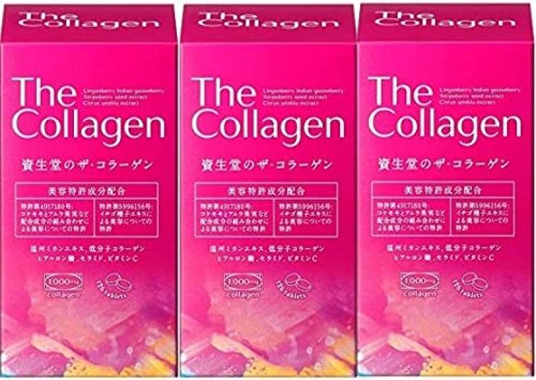 

Shiseido The Collagen Tablets x set SHISEIDO The Collagen Beauty Supplement [Set sale] (126 tablets) 3-piece