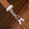 Leather Strap for Apple Watch Ultra 3 2 49mm Series 11 10 46mm Business Men Band for iWatch 9 8 7 45mm 6 5 4 Se 3 44mm Bracelet