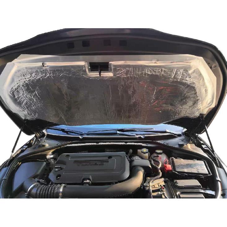 Aluminium-Finish-Band für Auto-Schalldämmung & Wärmeisolationsmaterial – Hochleistungs-Dichtungsband für Fugen, Butylkautschuk, Kabel – 2,0 Zoll x