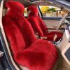 Soft Faux Fur  Car Seat Cover Thickened Seat Protective Cushion Car Seat Cushion  Car Front Seat