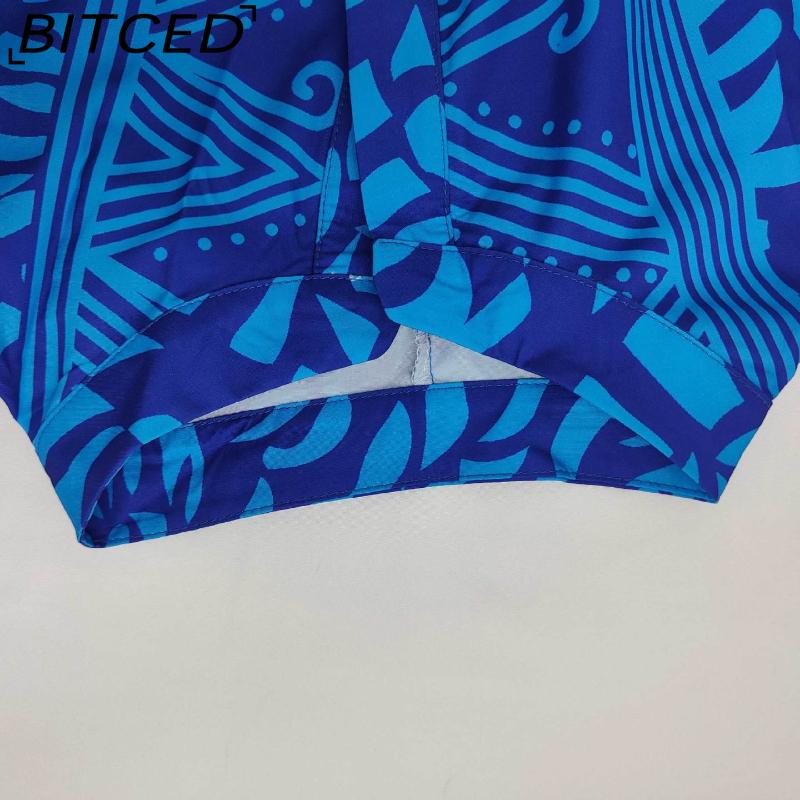 BITCED Spring Women's Wear: Elegant Commuter Fashion - Printed Loose-Fit Plus Size Dress