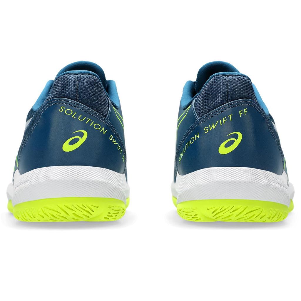 Tennis Shoes SOLUTION SWIFT FF 2 1041A466 Mako Yellow [ASICS] Men's Blue/Safety 25.0