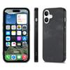 For iPhone 16 Plus Case Retro Leather+TPU Shockproof Protective Phone Cover