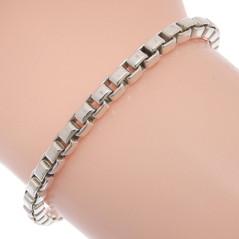 

TIFFANY&Co. Venetian Bracelet Silver925 15.6g Women Used