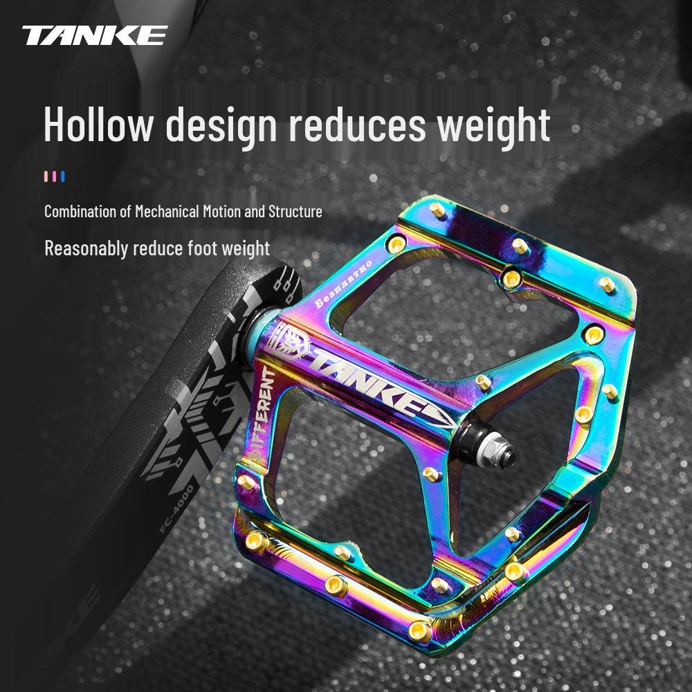 Carbon Guest CNC Colorful Aluminum Bike Pedals with Bearing Axle for Mountain and Off-Road Biking