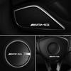 4pcs car audio decorate 3D Aluminum Badge Emblem Sticker For Mercedes Benz AMG W212 W204 W211W168 W213 W205 W210 W108 W124 BE1