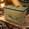 Portable Utility Bag with Interior Dividers Spacious Soft-Sided Storage