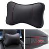 Car Neck Headrest Pillow Memory Foam Car Seat Neck Pillow Breathable PU Leather Head And Neck Support For Sleep Pillow