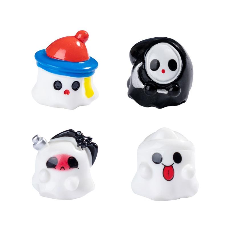 Micro-landscape Cute Halloween Little Ghost Cute Particle Decorative Items Hanging Accessories Mini Small Ornaments