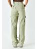 Retro French Wide-Leg Women's Cargo Pants with Multi-Pocket Design - European & American Style, Casual and Loose Fit