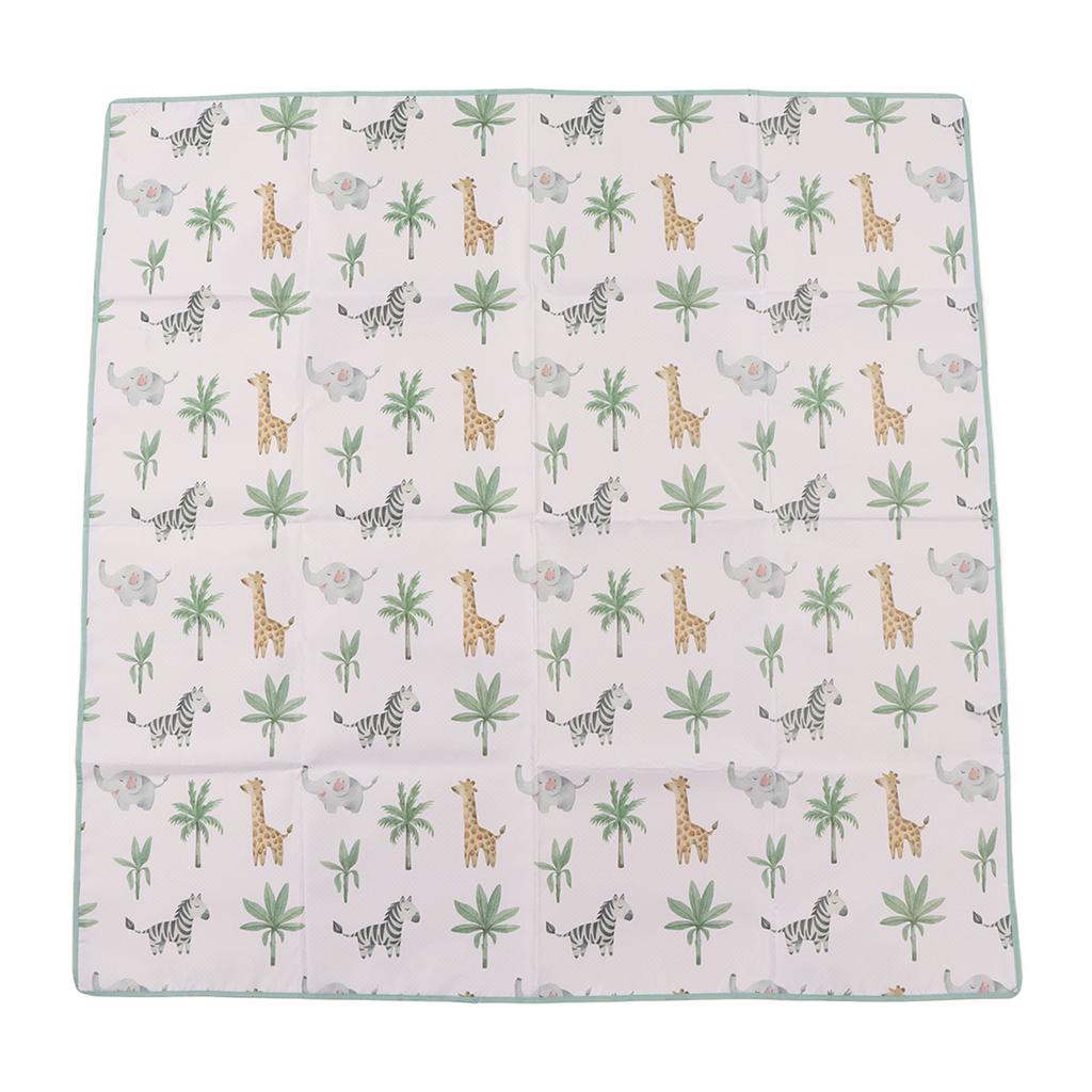 Baby Play Crawling Mat Prevent Slipping Waterproof Cute Patterns High Chair Floor Mat