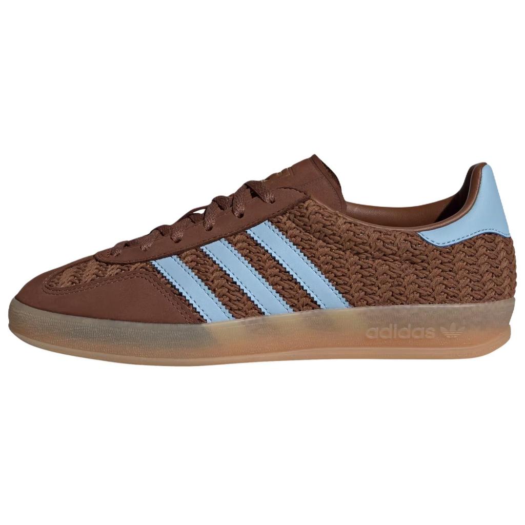 Adidas Women's Gazelle Indoor 'Crochet Pack Preloved Brown' Women's Sneakers JS1417