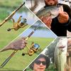 Fishing Rod and Reel Combos 1.8m-2.7m Fishing Rod with 13+1BB Fishing Reel for Carp Fishing Tools