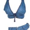 1/6 Scale 12 inch Female Doll Clothes - Sleeveless Crop Tops, Mini Set