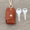 Retro PU Leather Handmade Mini Key Storage Bag Keychain Fashion Personalized Waist Hanging Key Case Keyring Pouch Accessories