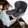 Comfort Memory Foam Backrest Cushion Non-Slip Breathable Chair Cushion One-piece Design Waist Protection Truck Seat Cushion