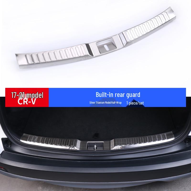 

Compatible Rear Guard Trunk Decoration Tail Pedal for 2012-2021 CRV - Interior Car Accessory