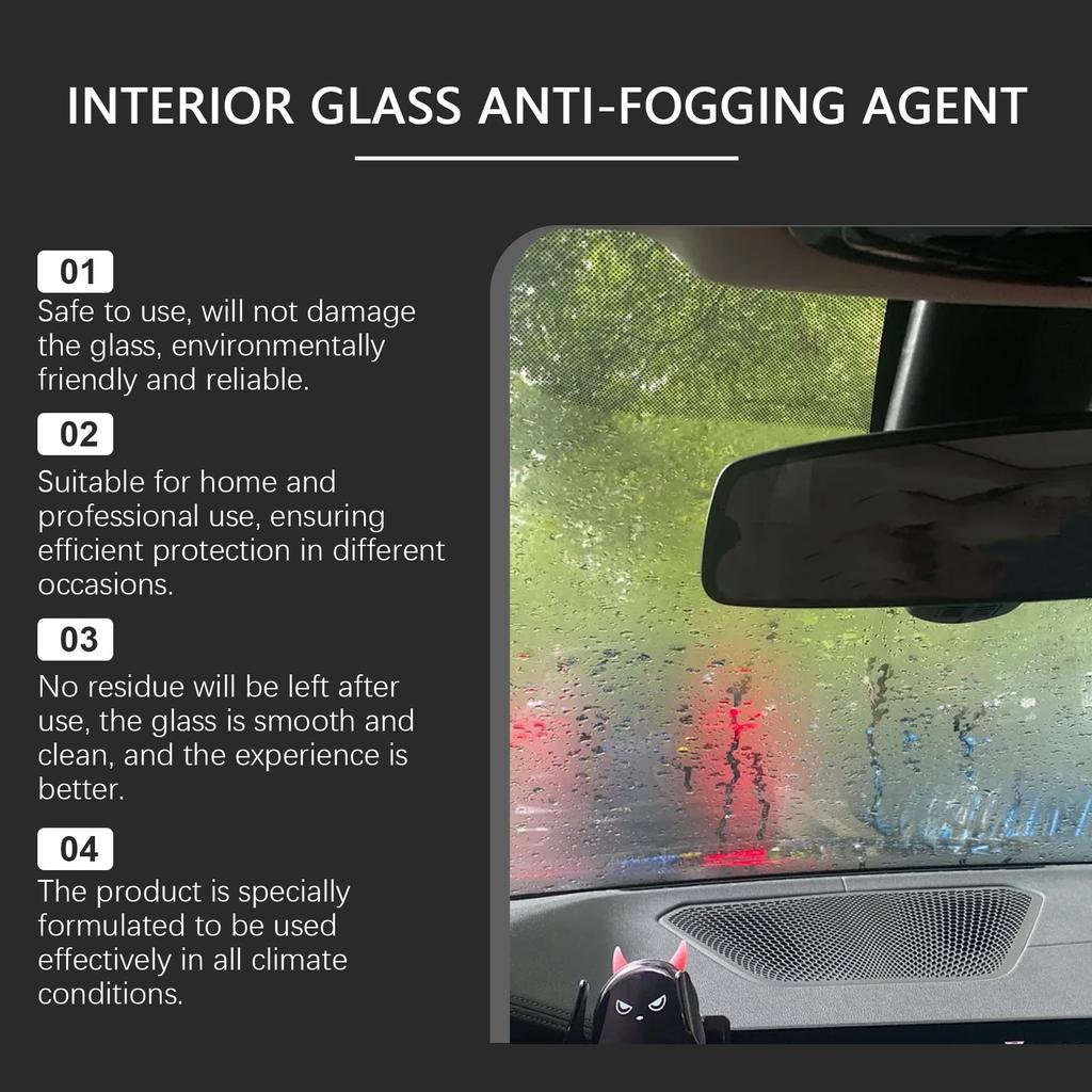 Car Glass Coating Spray Clean Car Window Windshield Rainproof Car Coating Spray 120ml