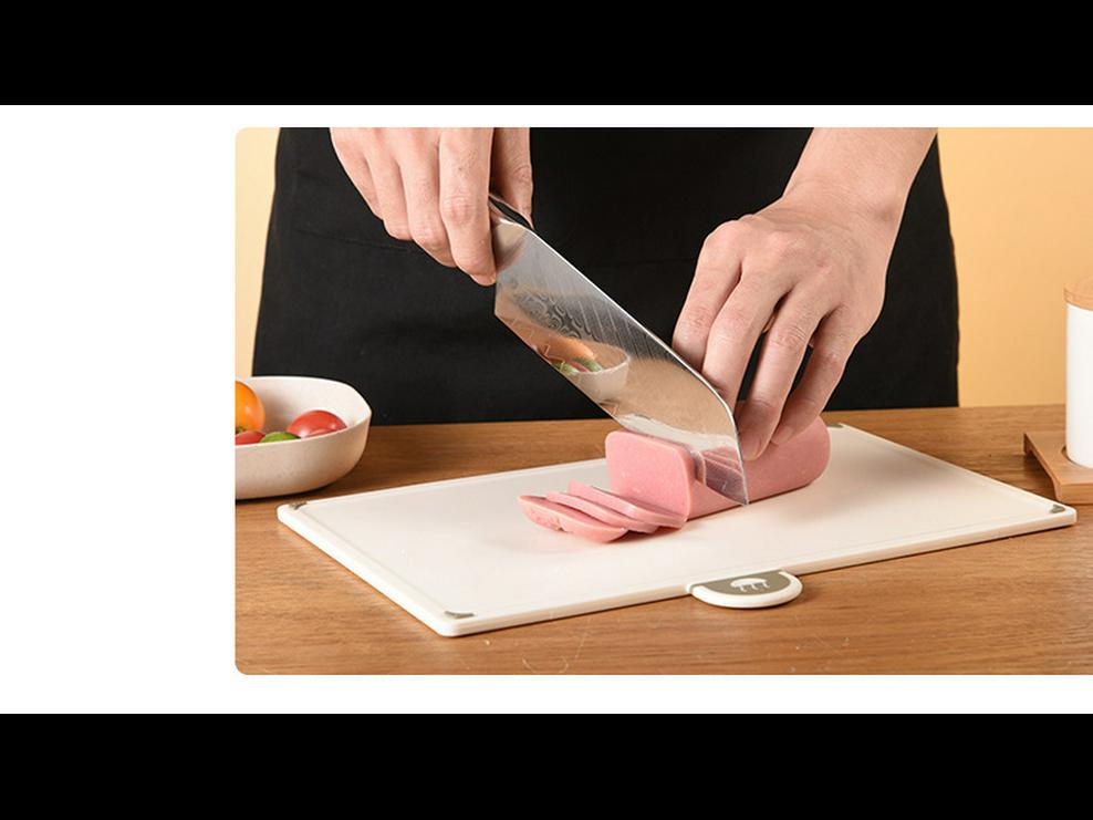 Creative Kitchen Cutting Board Set: Wheat Straw & PP Plastic - Four-Piece Food Classification Boards