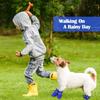 4pcs/Set Waterproof Pet Dog Shoes Chihuahua Anti-Slip Rain Boots Footwear for Small Cats Dogs Puppy Dog Pet Booties