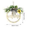 Welcome Door Hanger Door Decoration Door Wreath Front Door Wreath Decor