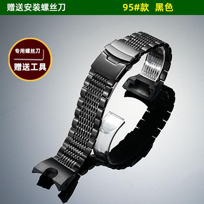 Hochwertiges Edelstahl-Uhrenarmband für Casio Air Dominator GWR-B1000 GWRB1000 | Metall-Ersatzarmband für Herren