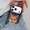 Cute Animal Fox Phone Case for iPhone 16e 15 14 13 12 17 Pro Max Plus Air 17pro Cover Coque