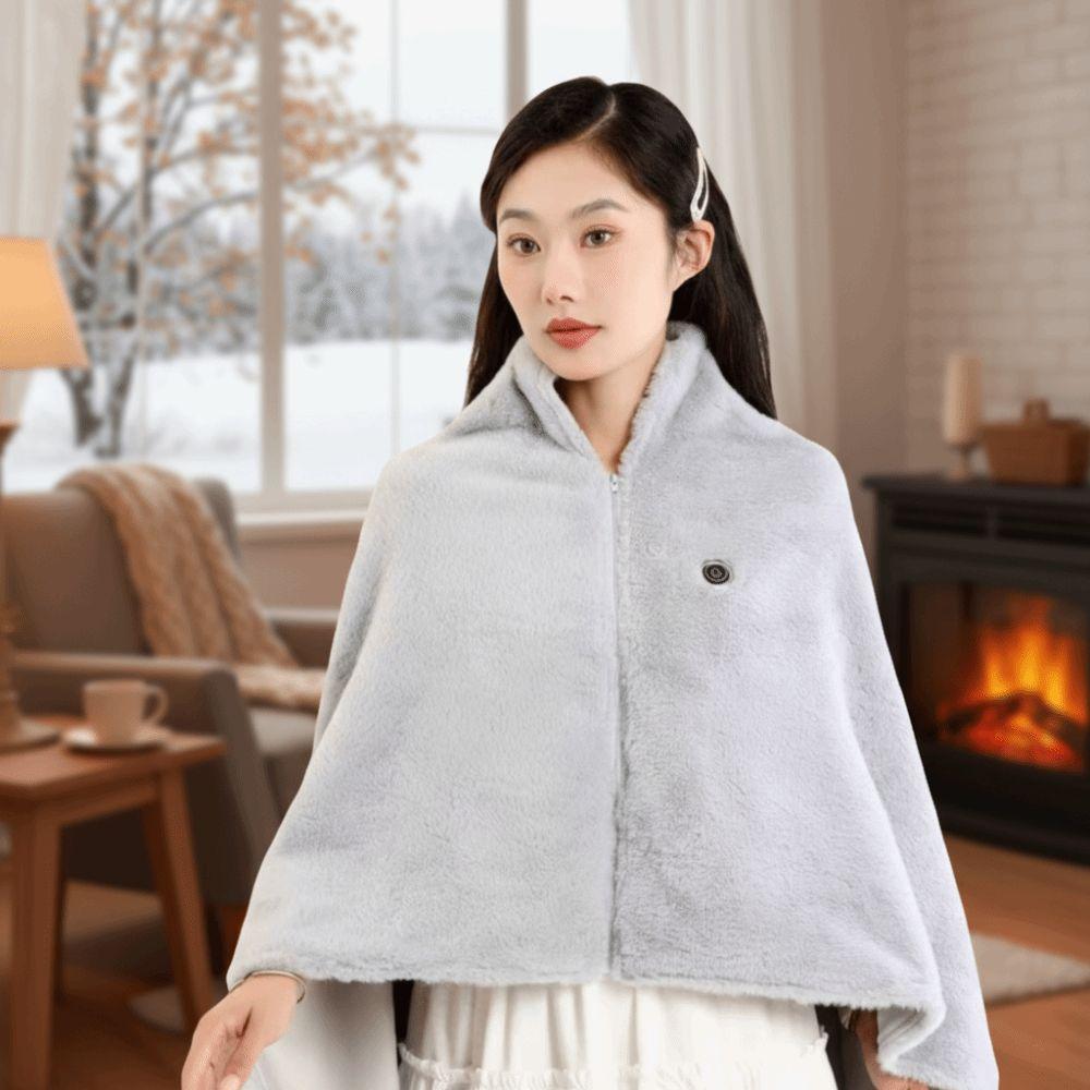 Wearable USB Electric Heated Blanket Washable Heating Lap Blanket  Office/Home/Camping
