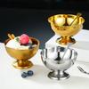 Outdoor Picnics Essential Portable Nonrust Steel Bowl for Salads Ice Creams Easy Cleaning Sturdy Multipurpose Design