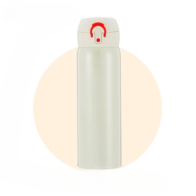 Creative 316 Stainless Steel Bouncing Insulated Water Cup Durable Leakproof 500ml