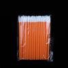 50 Pcs Disposable Hollow Lip Brush Soft Lipstick Mascara Wands Applicators Eyelash Cleaner Cosmetic Brushes Women Make Up Tools