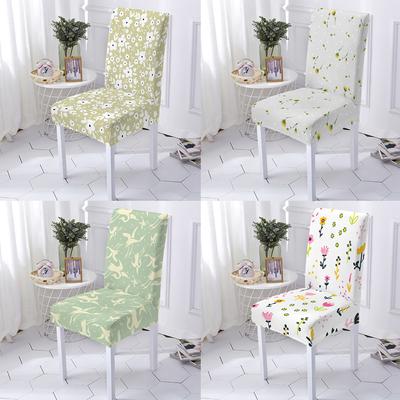 Potah na židle Stretch pratelný Velké elastické potahy na sedáky pro kuchyňské potahy Židle do jídelny Domácí dekorace