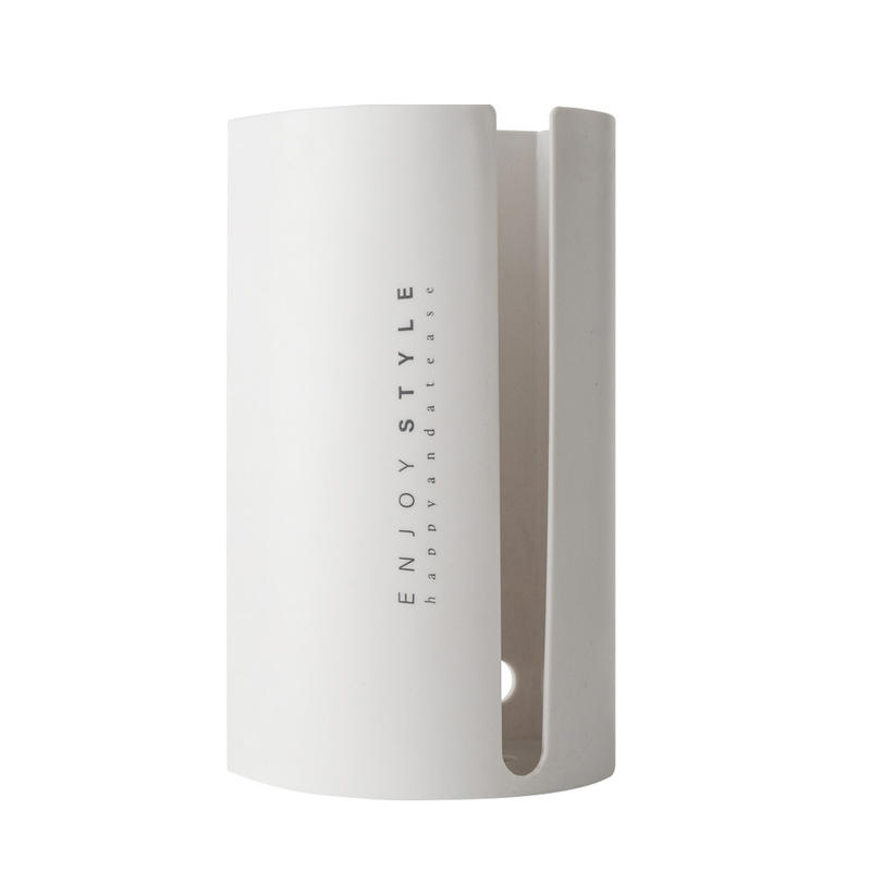 

Dispenser Napkin Box Handle Napkin Without Holes Self Adhesive Wall Postilades ABS ABS Rack Shelves Home Decor Napkin Box