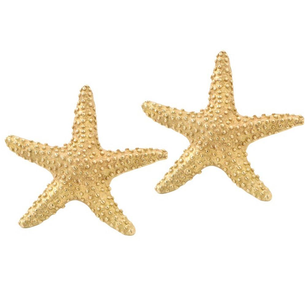 Ручки для шкафа Латунные ручки Декор спальни Легкая установка Декор детской комнаты Уникальный дизайн Морская звезда Ручки для детской комнаты A