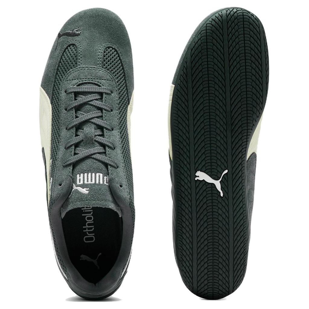 Puma Speedcat Mesh Dusky Grey Unisex-Sneaker Warmweiß 404370-01