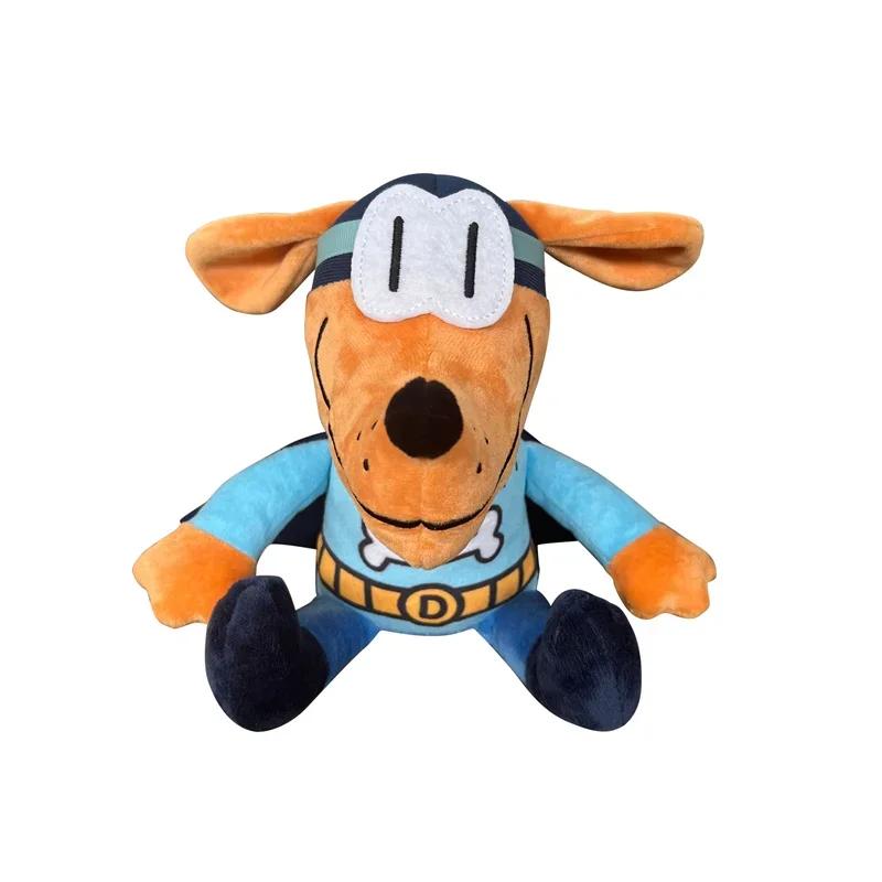 22cm Anime Dog Man Plush Toys Dogman Soft Stuffed Dolls Cartoon Petey Cat Puppy Dogs Animals Plushies Christmas Birthday Gifts