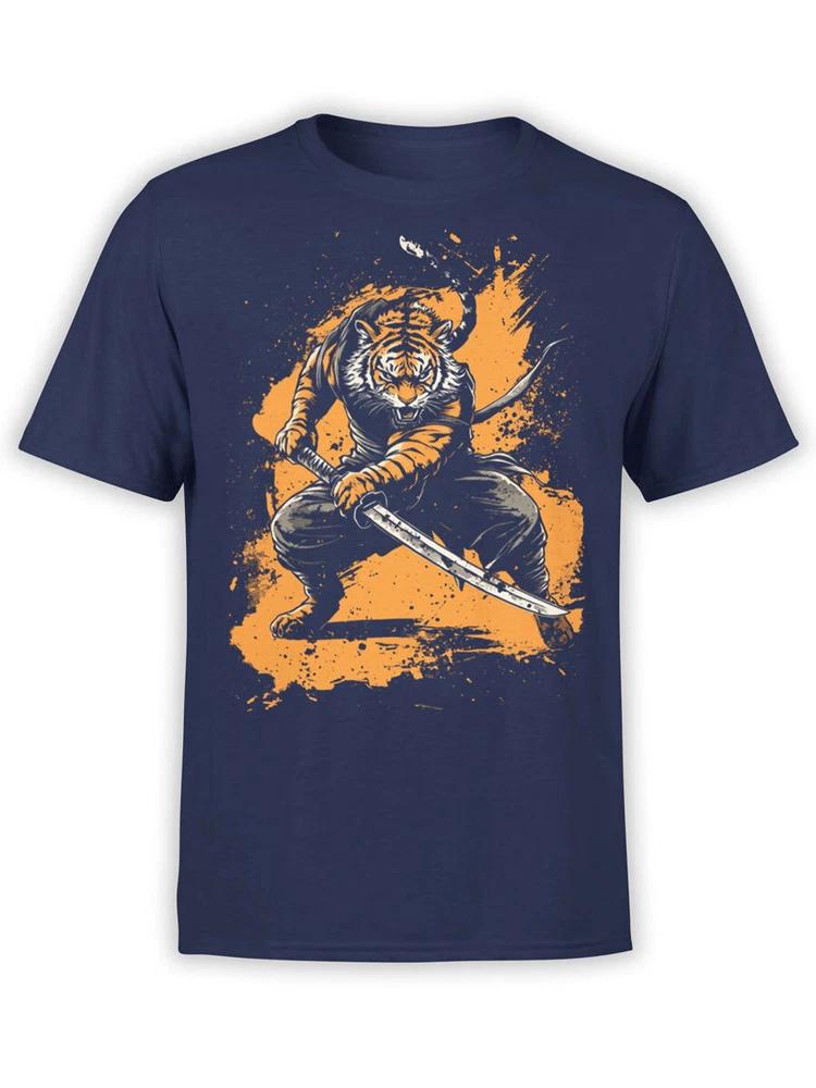 Tiger Tshirt Collection Samurai Spirit Tiger Tshirt Unisex S