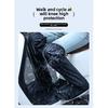 Thickened High Tube Waterproof Riding Shoe Covers Rain Boots over Knee Length Wear Resistant Bicycle Outerwear Shoe Covers