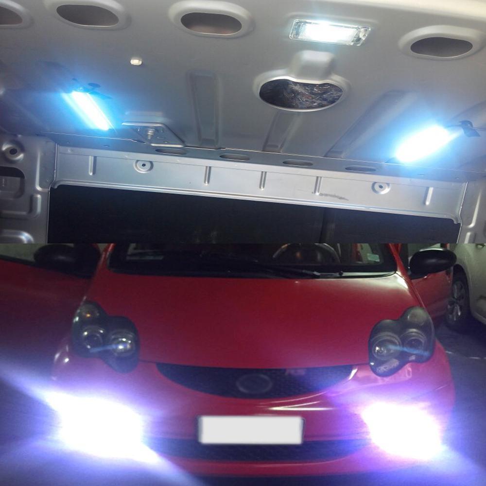 1X 17cm DRL Denní světlo Auto COB Mlhovka Kufr Světla pro denní svícení Automatické Vodotěsné Směrovka LED Osvětlení SPZ